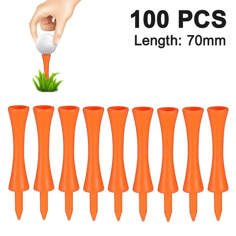 Consistent Tee Beveled Biodegradable 100pcs Tees  Golf Tackplastic