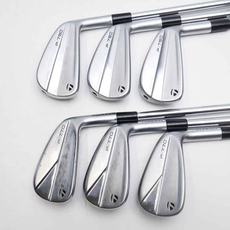 Used TaylorMade P790 2023 & P770 2023 Combo Iron Set / 4 – 9 IRON / Stiff Flex