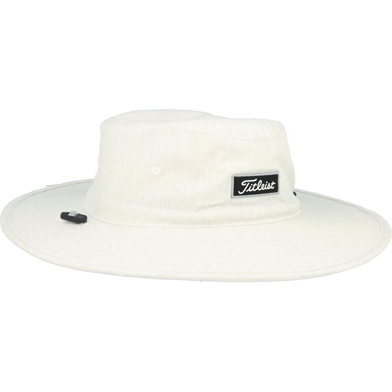 Charleston Aussie Hat|Heather White/Black|One Size Fits Most