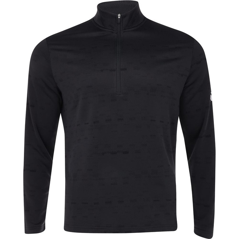 Core Printed 1/4 Zip Midlayer|Carbon/Black|Medium|Large|X-Large|XX-Large