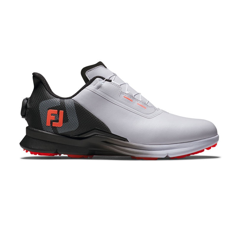 FOOTJOY Fuel BOA Men’s Spikeless Shoes (White/Black)