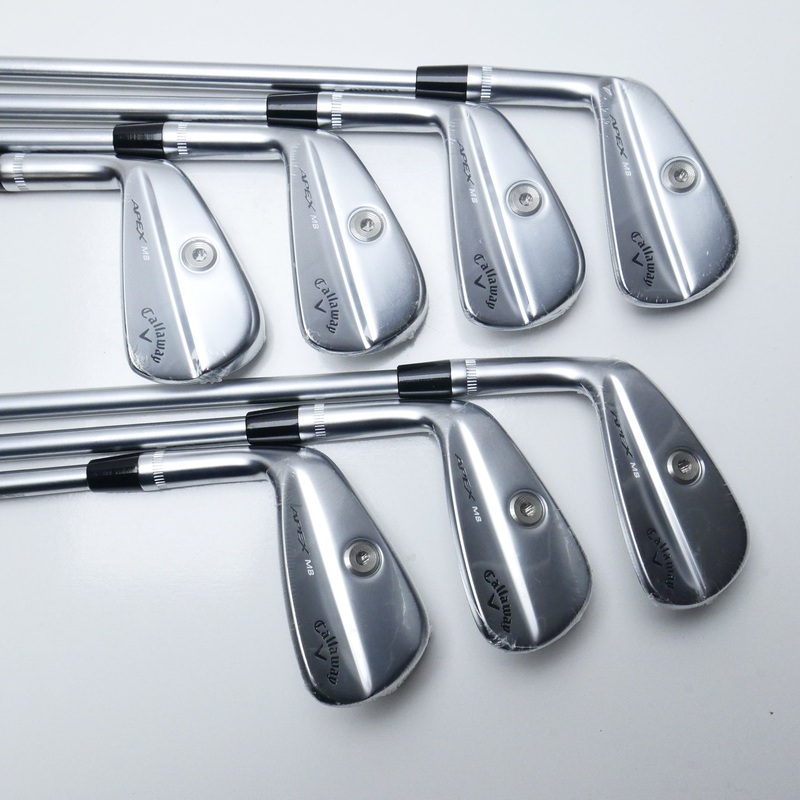 NEW Callaway Apex MB 21 Iron Set / 4 – PW / Stiff Flex / Left-Handed