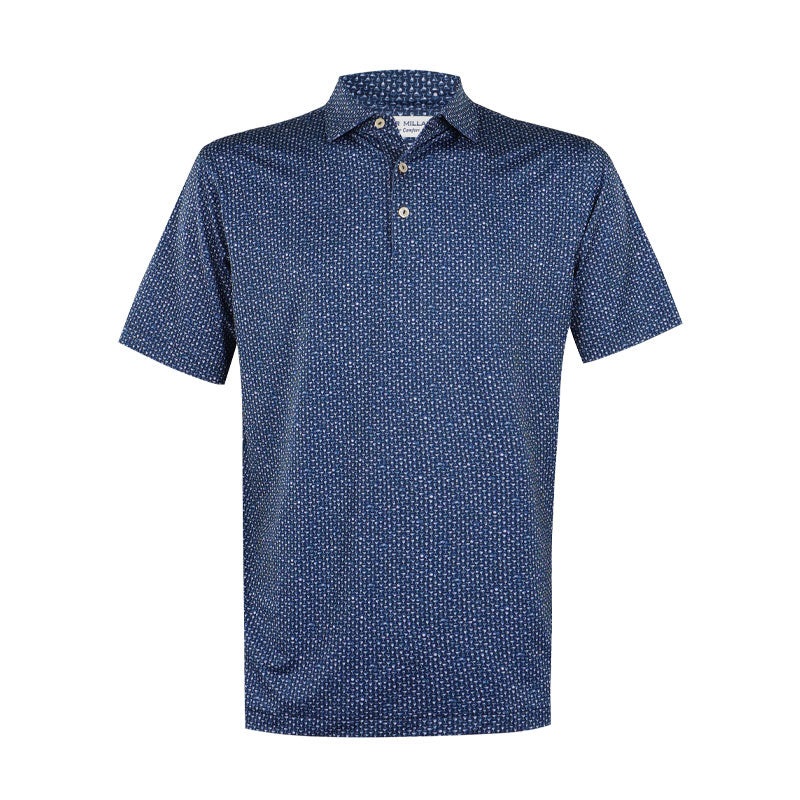 PETER MILLAR Sidecar Men’s Performance Jersey Polo (Navy)