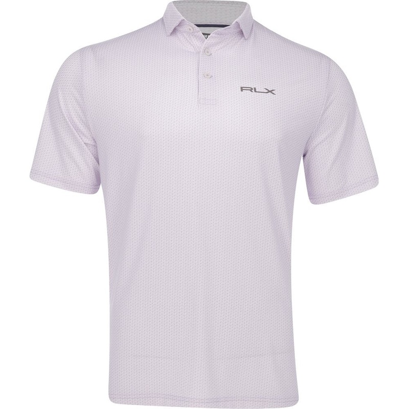 Printed Lightweight Airflow Polo