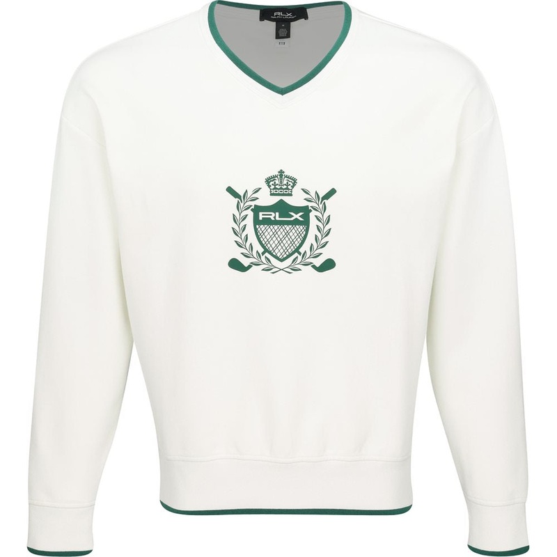 Relaxed Fit Crest Double-Knit Sweatshirt