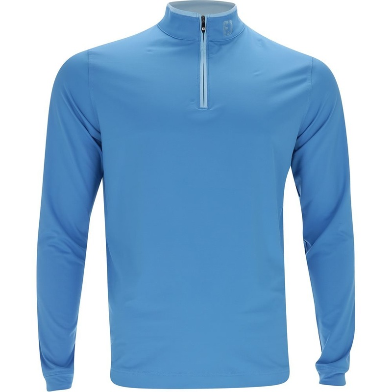 Tour Logo Lightweight Solid Midlayer w/ trim Pullover