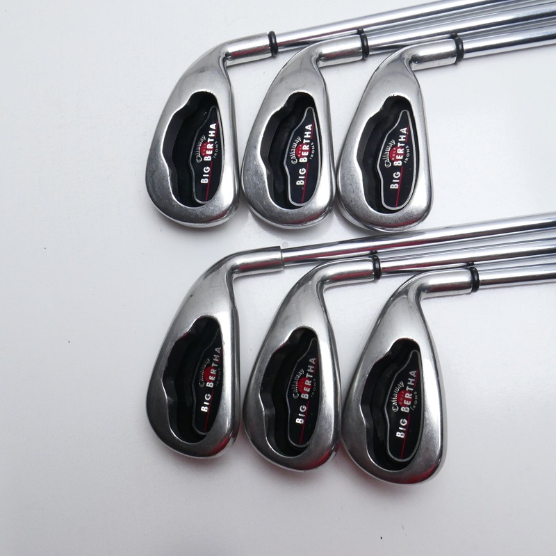 Used Callaway Big Bertha 2004 Iron Set / 4 – 9 IRON / Uniflex