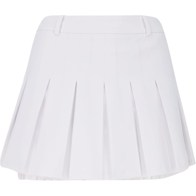 Women’s Layering Pleats Skort|White|24|26|27|28|30
