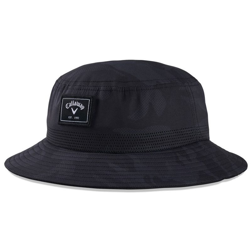 Callaway Bucket Cap ’22|Black/Camo|Small/Medium|Large/X Large