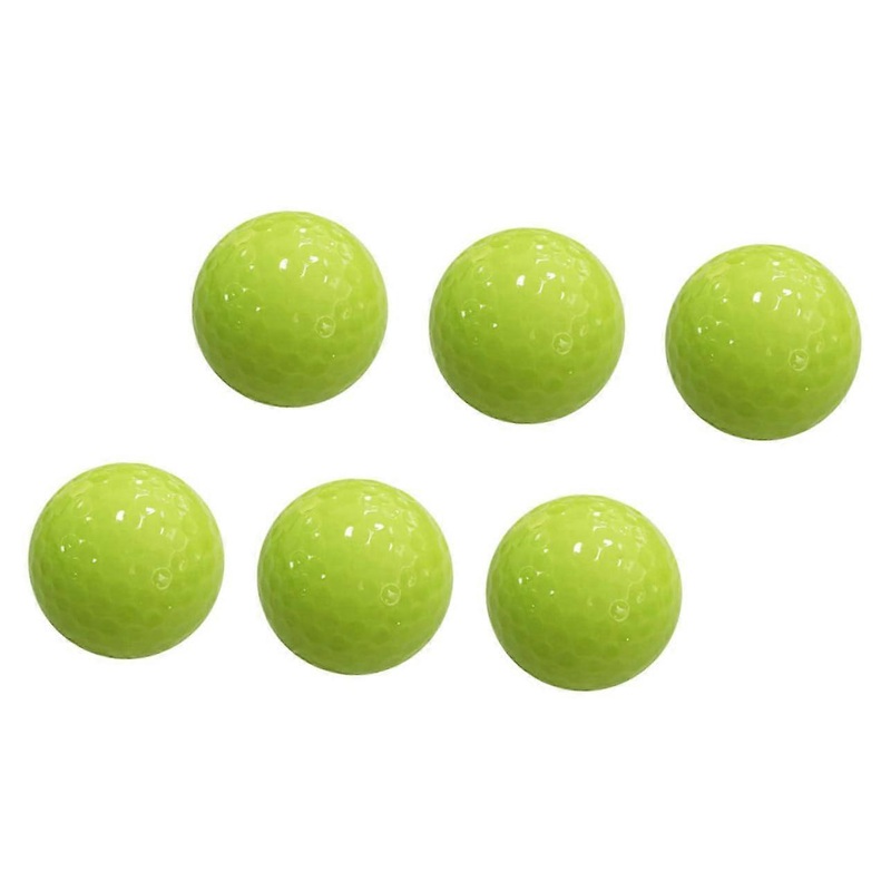 Pack of 6 Golf Decorative Ball Permanent Flashing Balls Night Golf Balls