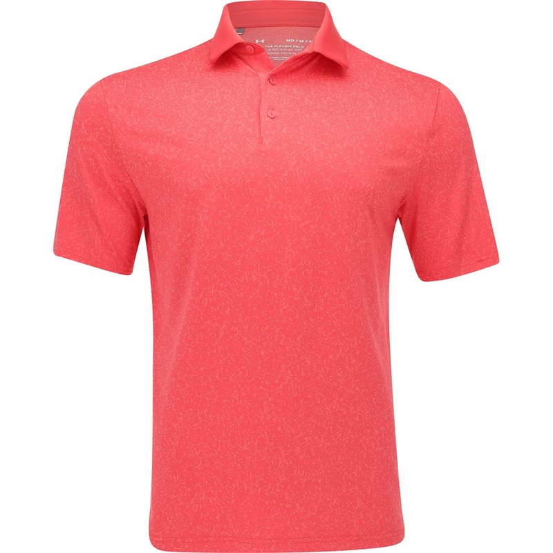 Playoff 3.0 Coral Jacquard Polo
