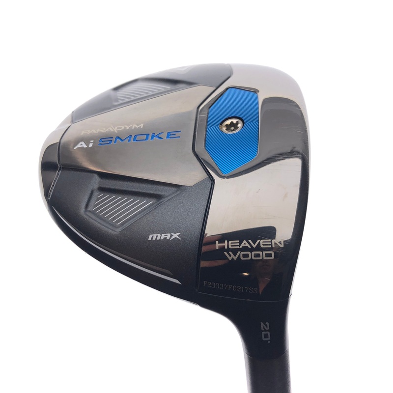 Used Callaway Paradym Ai Smoke MAX Heaven Fairway Wood / 20 Degrees / Stiff Flex