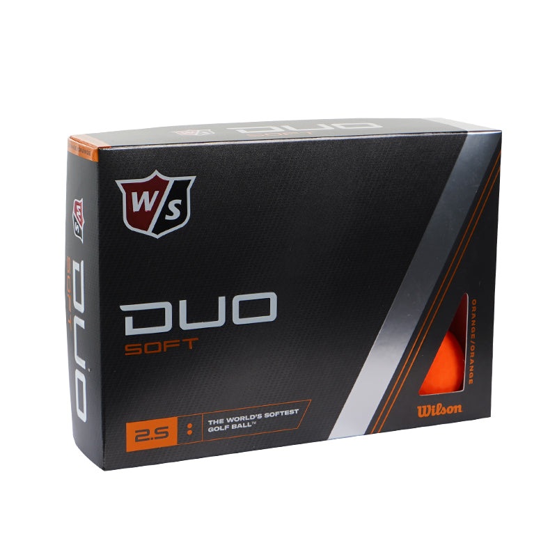 WILSON Duo Soft Optix (2023) (Orange) Golf Ball