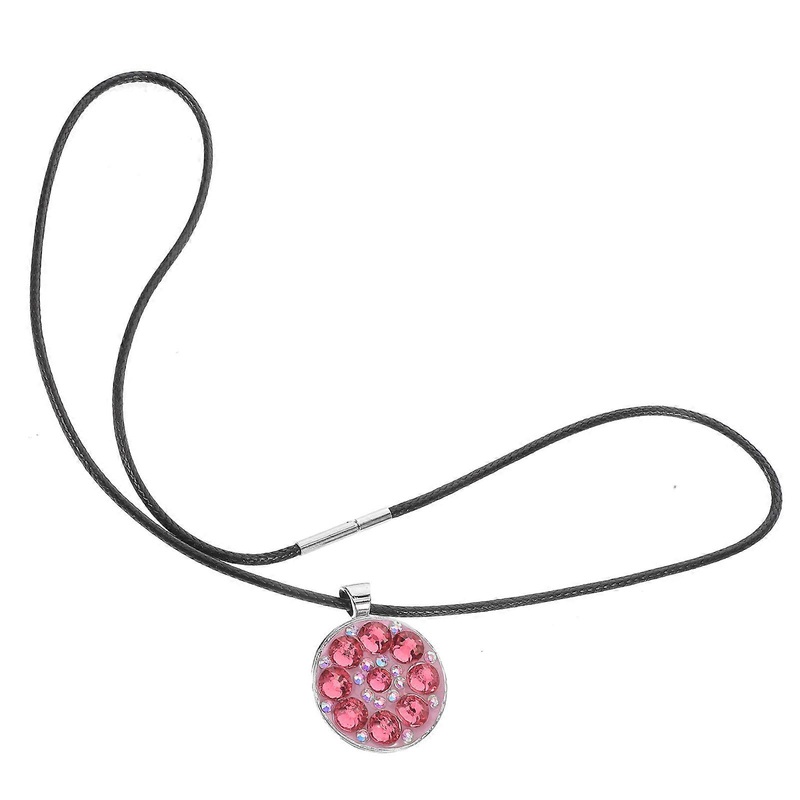 Bling Ball Marker Necklace Glazed Crystal Zinc Alloy For Lady Golfer Golf Games 15.00X2.50X0.50CM 1Set