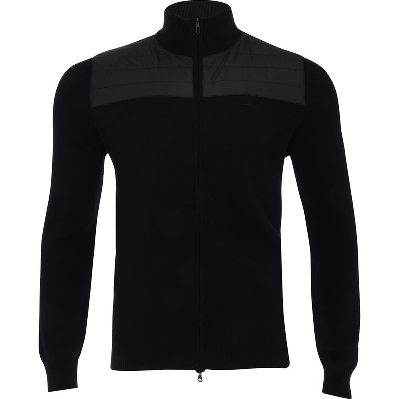 Bridge Knitted Hybrid Sweater|Black|Medium|Large|X-Large