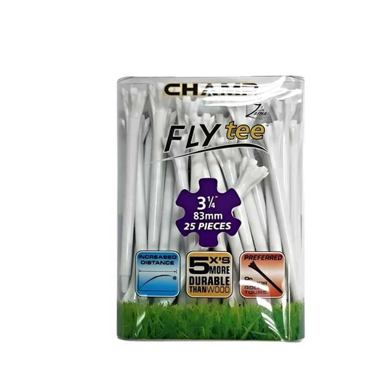 Champ – Zarma Plastic Flytee 3.14 (25Pc) – White