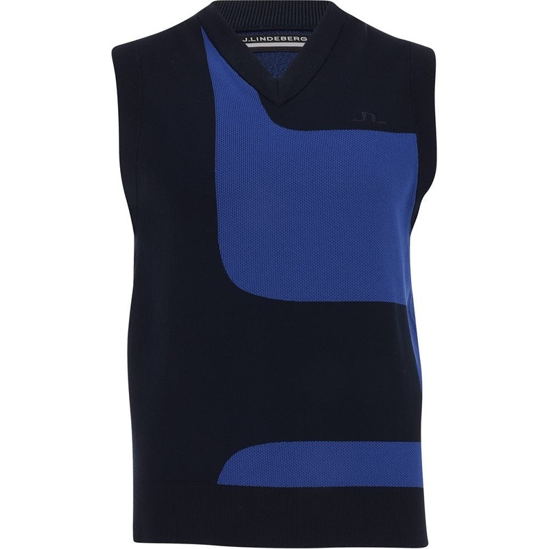 Davis Knitted V-neck Vest|JL Navy|Large|X-Large