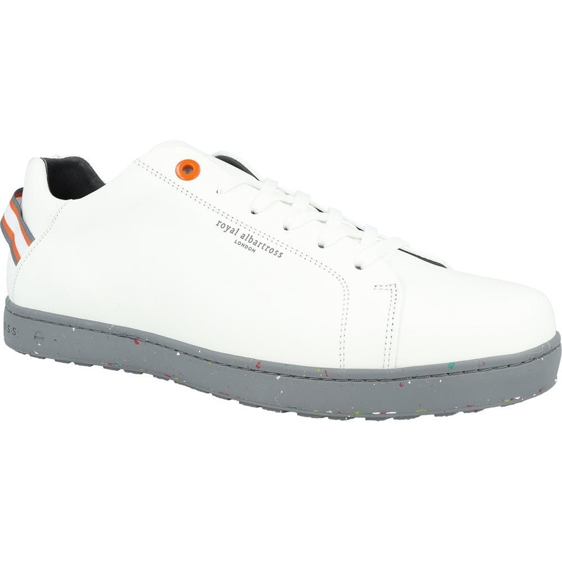Finsbury Spikeless Golf Shoes|White/Gray|White Blue|9|10|11|12