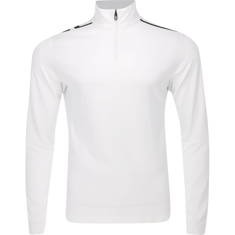 Leon 1/4 Zip Mid Layer|White|Black|Small|Medium|Large|X-Large|XX-Large