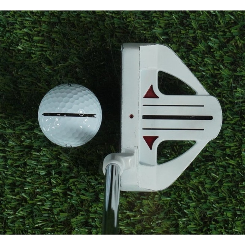 POWER BILT XRT SERIES 1 MALLET PUTTER 35 HIGH M.O.I. DESIGN APOLLO STEEL RH