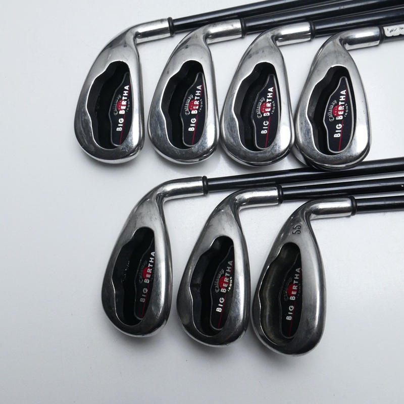 Used Callaway Big Bertha 2004 Iron Set / 5 – SW / Firm Flex