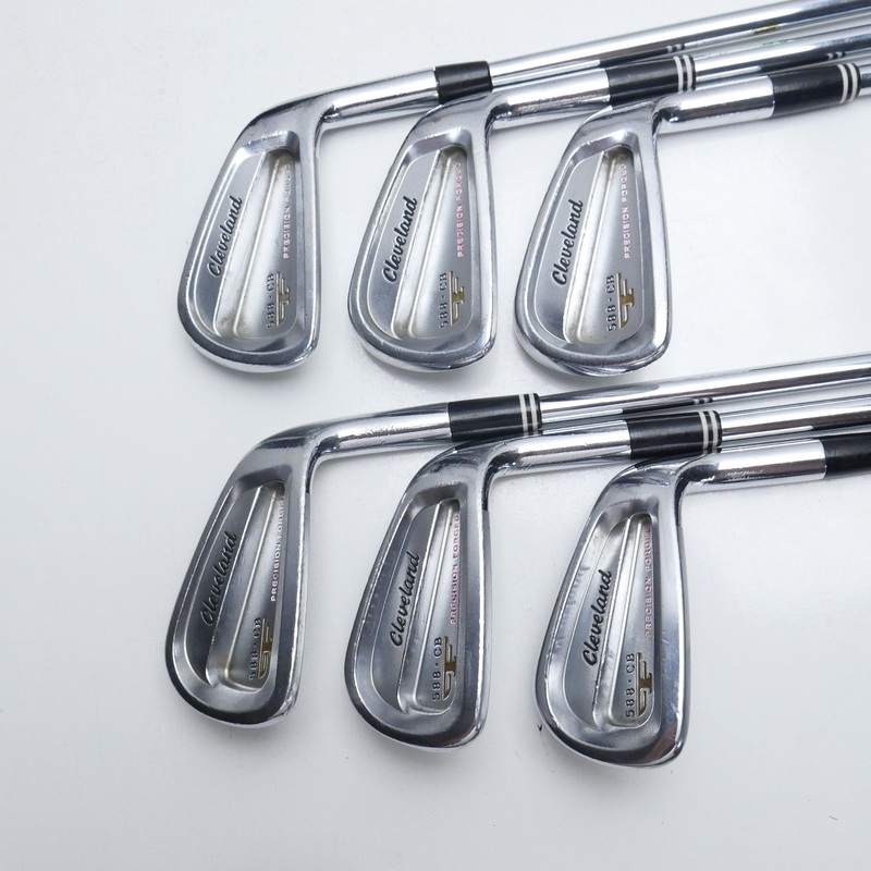 Used Cleveland 588 CB 2012 Iron Set / 5 – PW / Stiff Flex