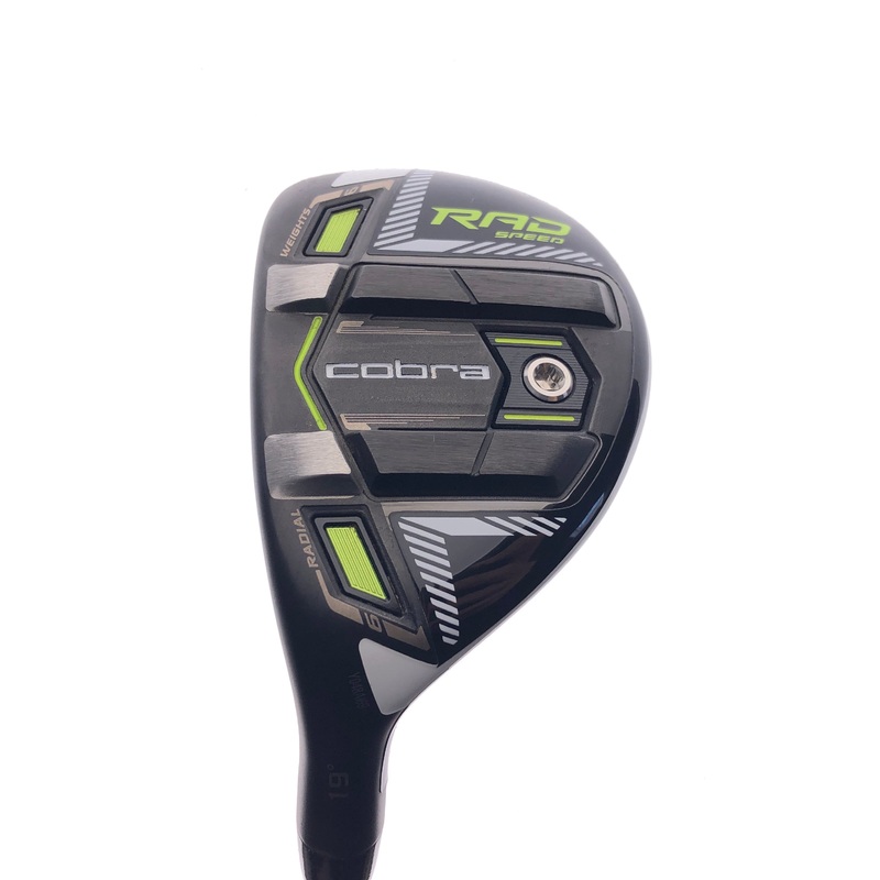 Used Cobra King Radspeed 3 Hybrid / 19 Degrees / A Flex / Left-Handed