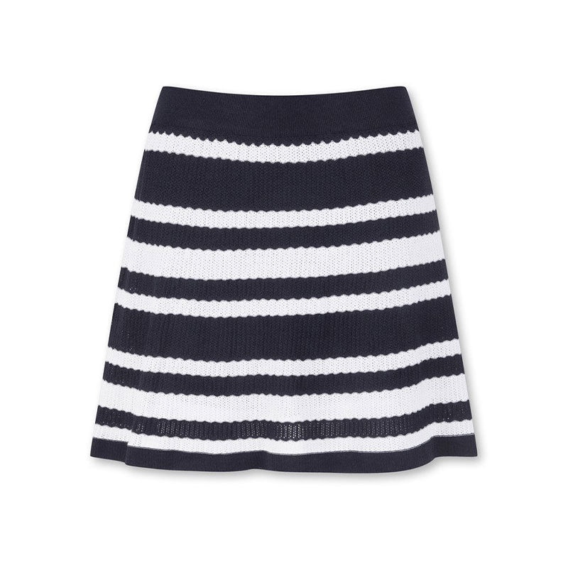 WAAC Multi Stripes Knit Skort (Navy)