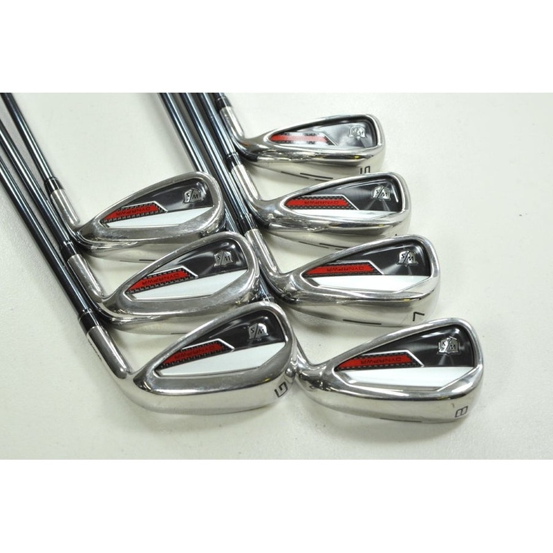 Wilson Dynapower 2023 5-PW,GW Iron Set Senior Flex RH Recoil Graphite # 203361