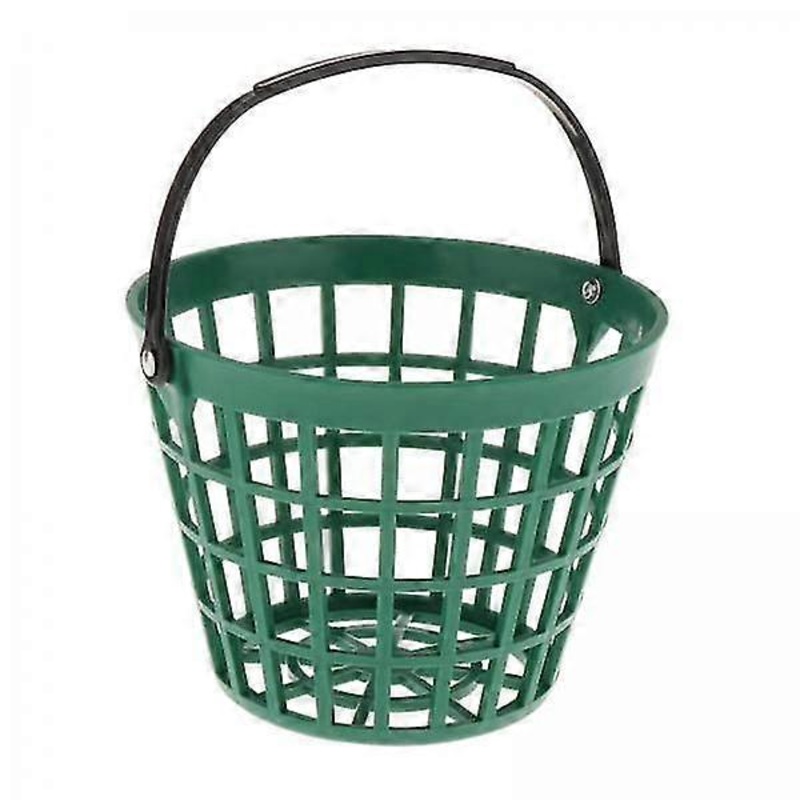2xSolid Golf Ball Basket Golf Range Bucket Storage Organizer Holds 25 Balls