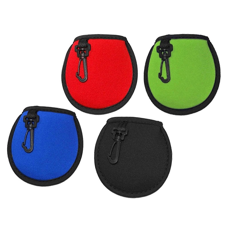 4Pcs Portable Golf Ball Pocket Washer Golf Ball Cleaner Pouch Pocket Ball Washer for Golf Course Exercise Easy to Use