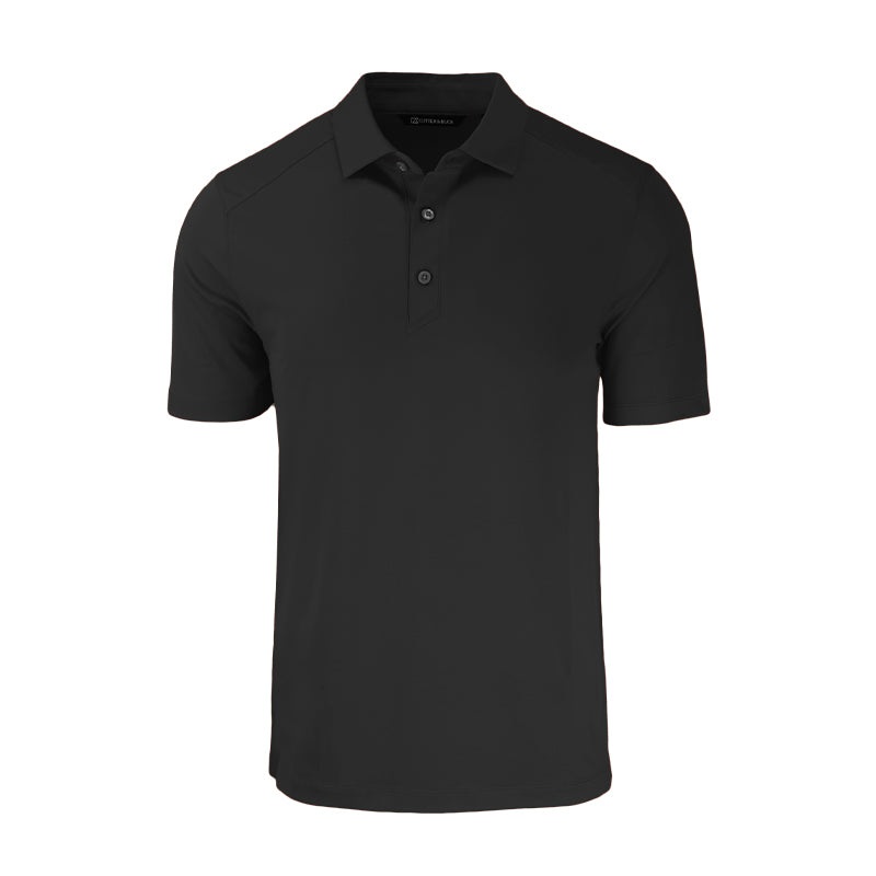 CUTTER & BUCK Forge Eco Recycle Men’s Polo (Black)