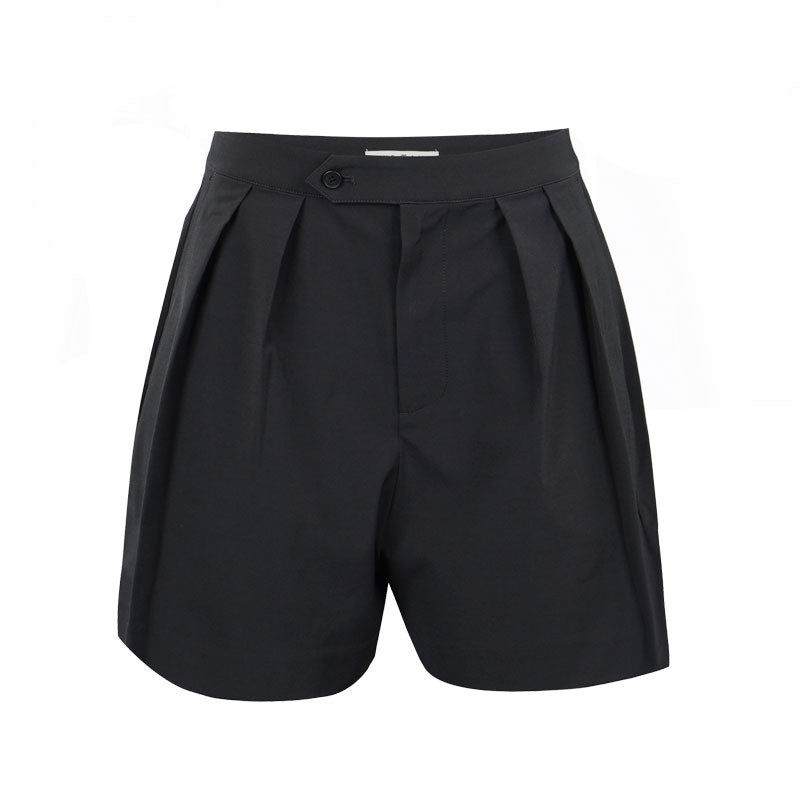 MALBON GOLF Marina Women’s Shorts (Black)