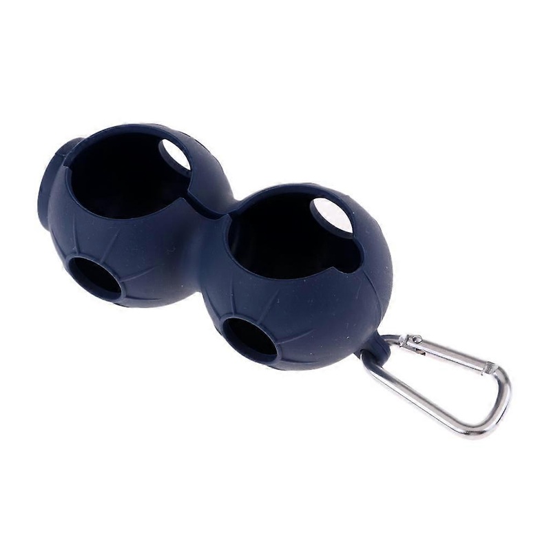 Portable Golf Ball Holder Golfer Training Aid Ball Storage Bag with Clip