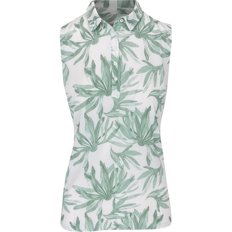 Women’s Palm Sleeveless Golf Polo