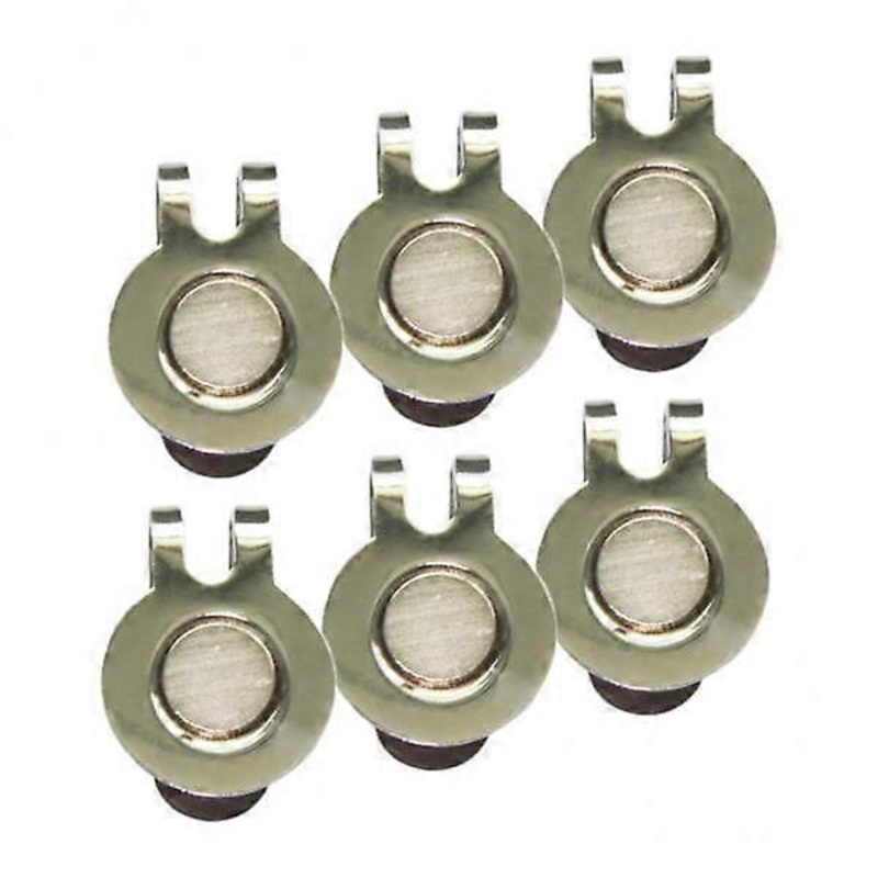 17x 6pcs Golf Clips for Ball Markers