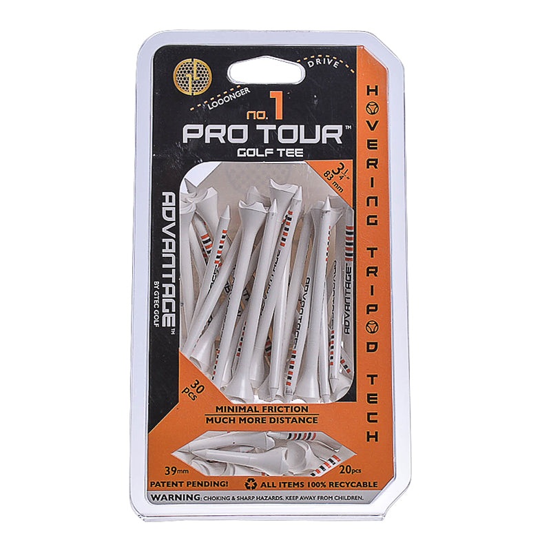 GENERAL ITEM Advantage ABS 3 1/4 + 1 1/2 Plastic Tees