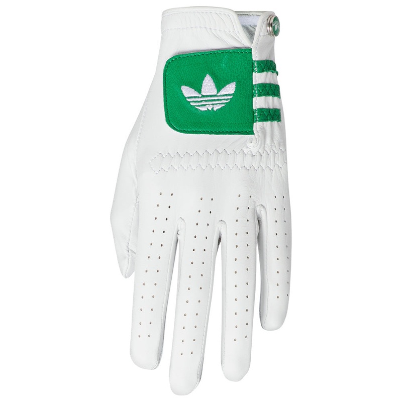 Leather Golf Glove|White|Clear Pink|Left Hand Glove (Right-Handed Golfer)