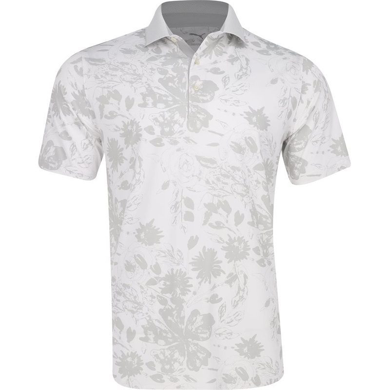 MATTR Rose Polo|White Glow/Ash Gray|Small|Medium|Large|X-Large|XX-Large|XXX-Large