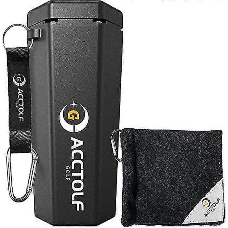 Portable Golf Ball Cleaner Washer, Golf Ball Cleaner Machine With Towel, Best Golf Accessories Gifts For Ultimate Golfer
