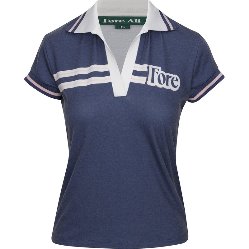Women’s Retro Angie Polo|Indigo|X-Small