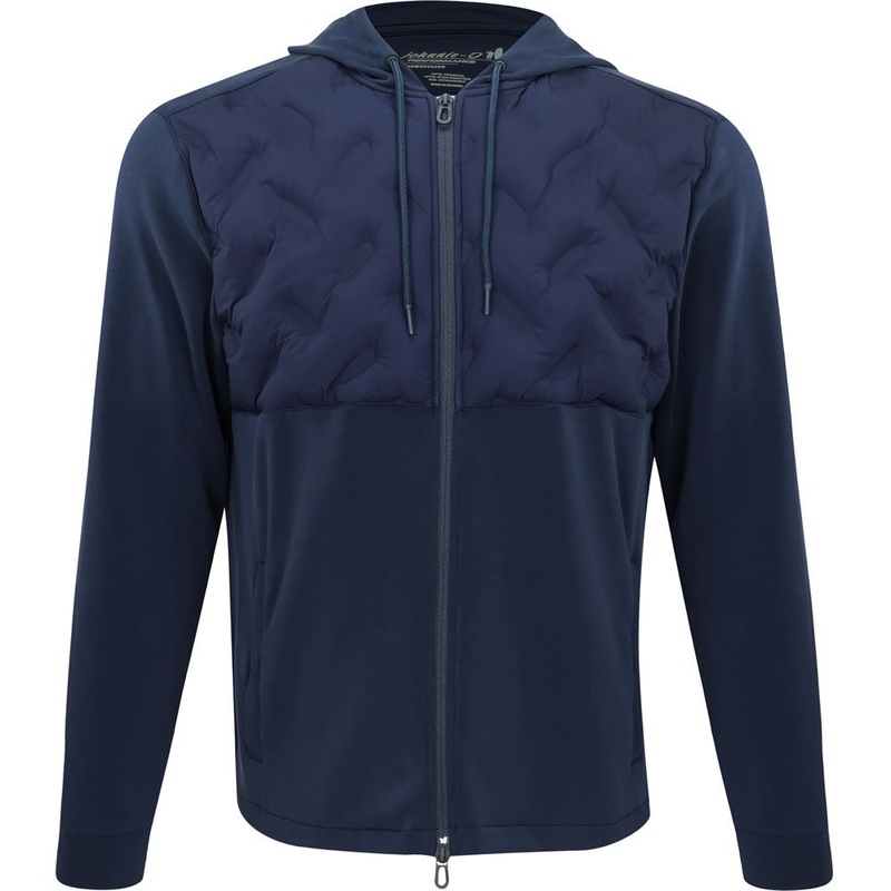 Zuker Mixed Media Hooded Jacket