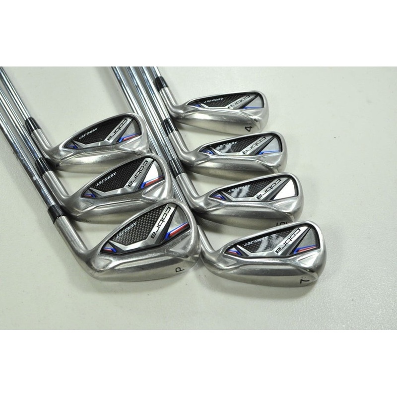 Cobra Aerojet 4-PW Iron Set X-Stiff Right Project X LZ 6.5 Steel +1.5  # 203406