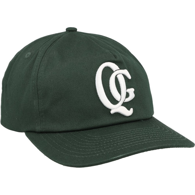 Monogram 5 Panel Hat|Forest|Bone|Black|One Size Fits Most