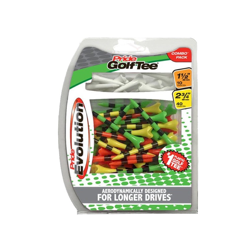 Pride Sports – Plastic Tee – Evolution Fruit Mix 2.34 (50Pc)