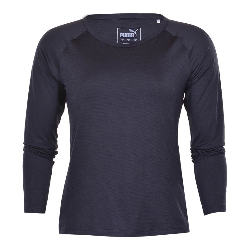 PUMA Sun Crew Women’s Long Sleeve Shirt (Black)
