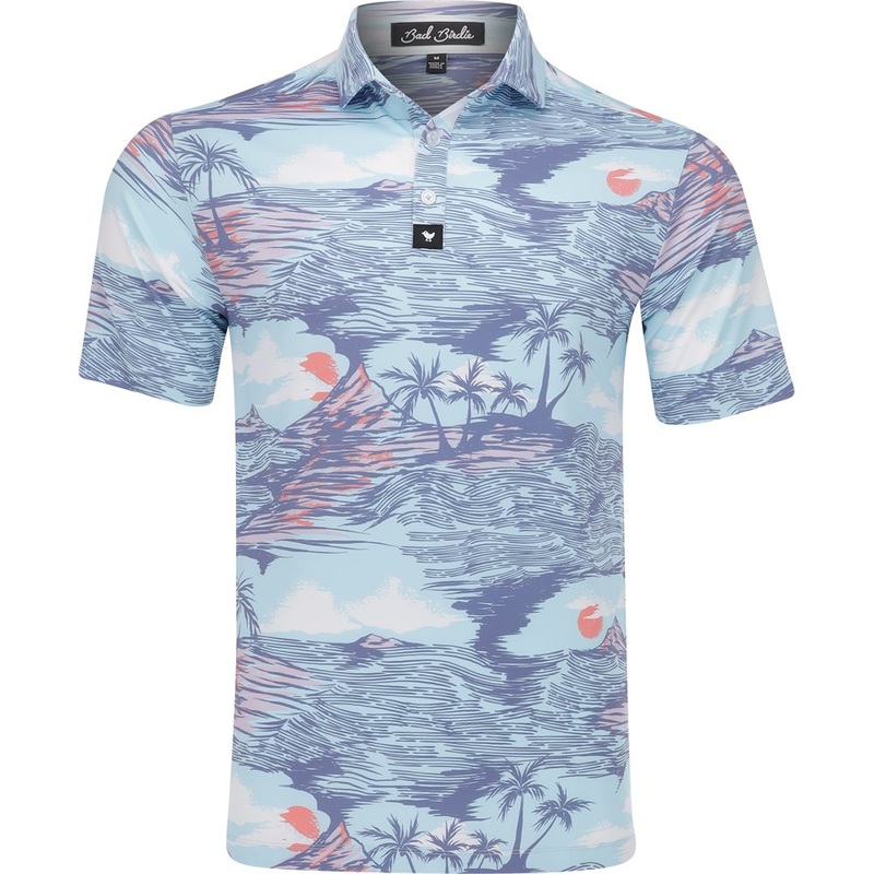 Purple Reign Polo|Light Blue Volcano|XX-Large