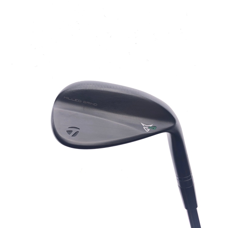 Used TaylorMade Milled Grind 4 Black Sand Wedge / 54.0 Degrees / Stiff Flex