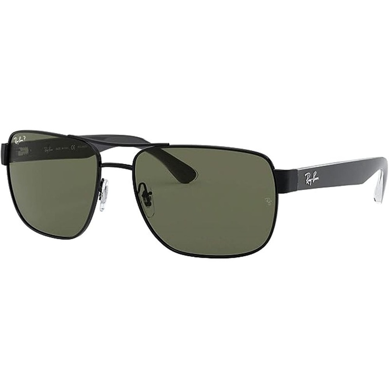 0RB3530 Sunglasses|Black|Green