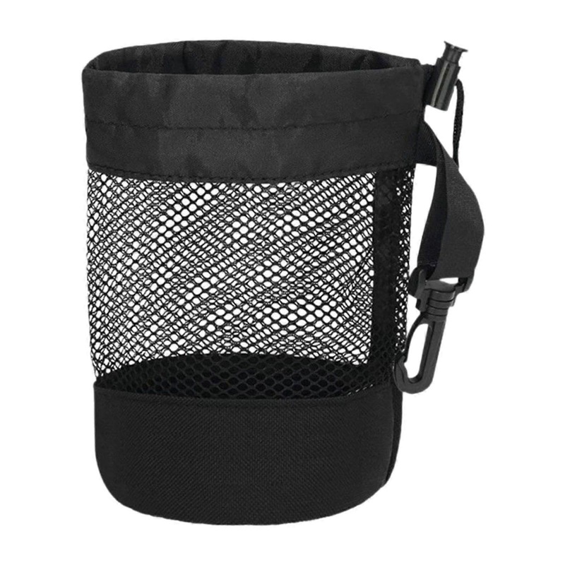 Golf ball drawstring pouch (balls not included), container, collector, net gift storage, organizer.